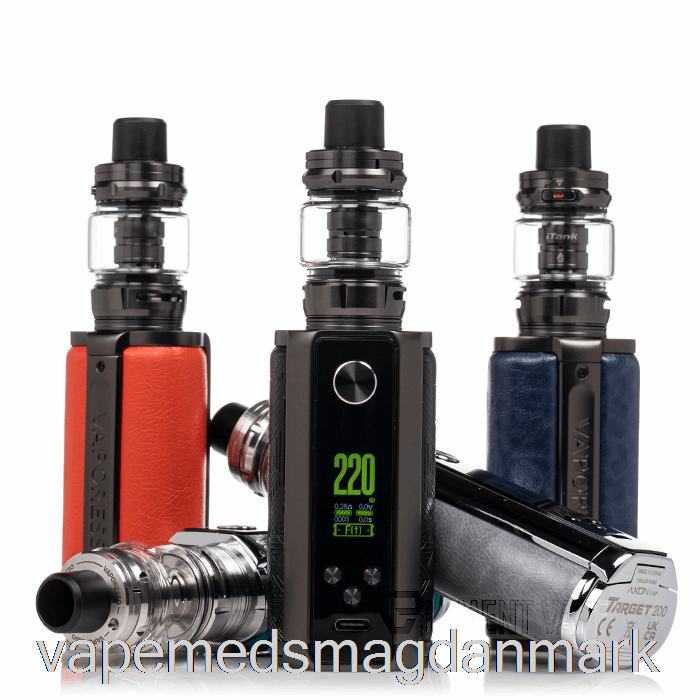 Disposable Vape Danmark Vaporesso Target 200 Startsæt [itank 2] Cremet Pink